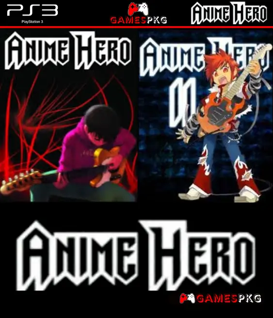 Anime Hero 1 e 2 - Ps3 Pkg 9 Anime Hero 1 e 2
