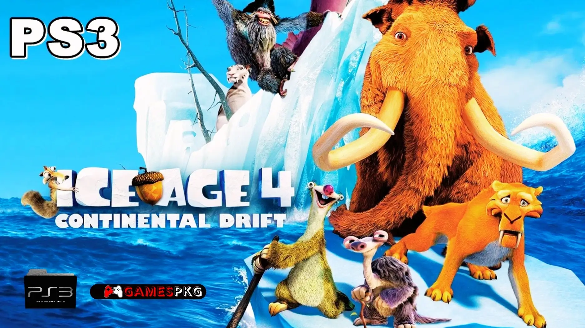 Ice Age 4 - Continental Drift - Ps3 Pkg