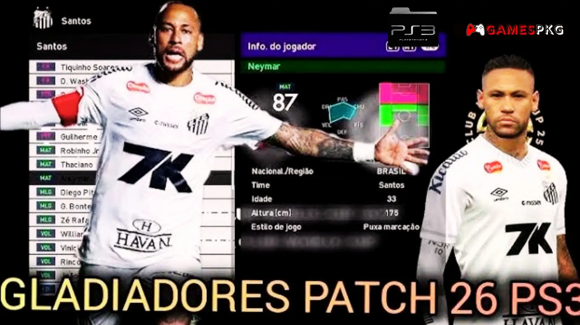 Pes 2026 - Gladiadores