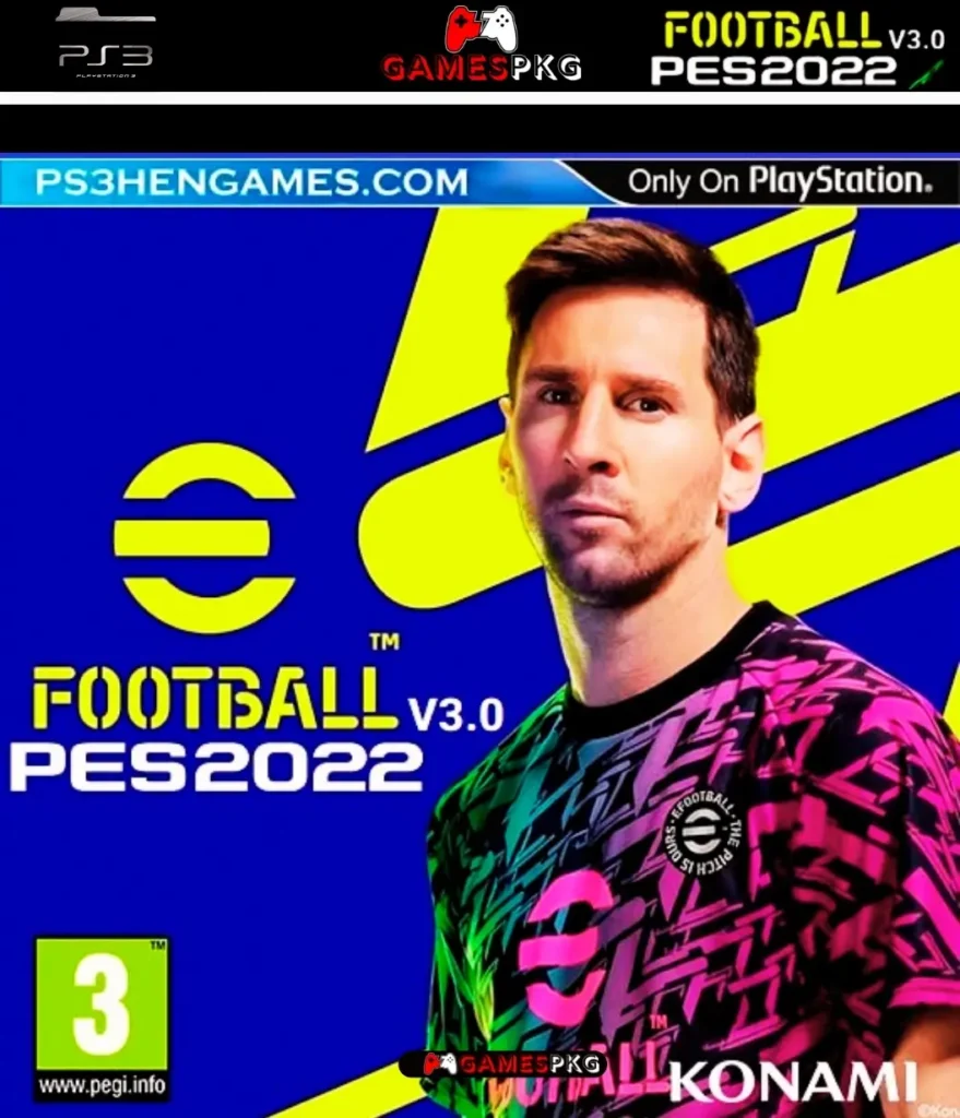 eFootball 2022 - Ps3 Pkg 6 eFootball 2022 - Ps3 Pkg