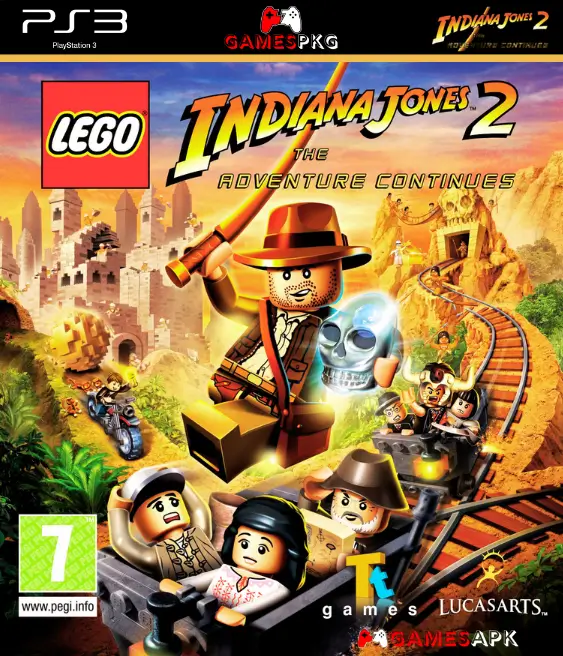 Lego Indiana Jones 2 The Adventure Continues ps3